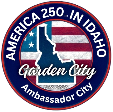 America 250 in Idaho, Garden City logo